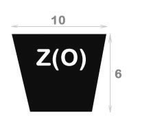 Приводной ремень клиновой классический Z - сечение